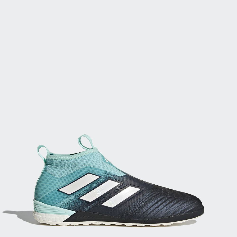 Adidas Ace Tango 17+ Purecontrol Indoor - ποδοσφαιρικα παπουτσια ανδρικα - Ανοιχτο Τυρκουάζ/Ασπρα,Μέ